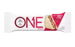 OB ONE BAR 12/60g PEANUT BUTTER