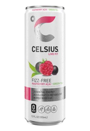 CELSIUS RTD 12/12oz RASPBERRY