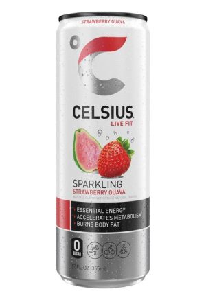 CELSIUS RTD 12/12oz STRAWBERRY