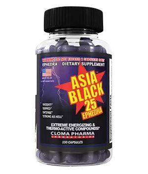CP ASIA BLACK-25 100c