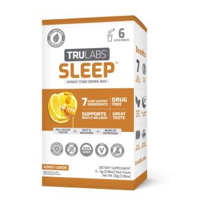 TRU SLEEP 6srv      HONEY LEMON            6pk is the each