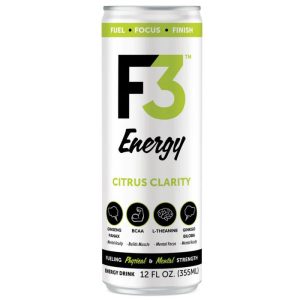 F3 ENERGY DRINK 12/12oz