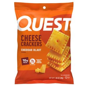 QUEST CHS CRACKERS 6/4pk      CHEDDAR BLAST