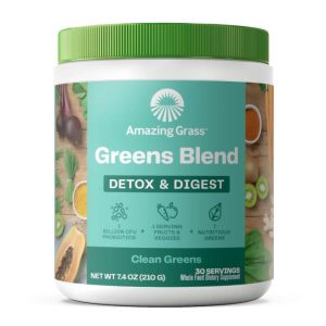 AM GS DETOX&DIGST 30srv      CLEAN GREENS      7.4oz