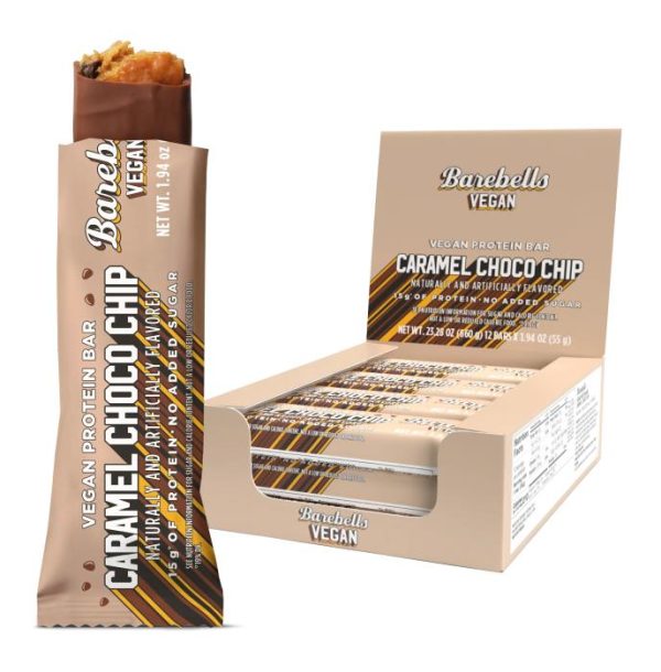 BAREBL VEGAN BAR 12/55g CARAMEL