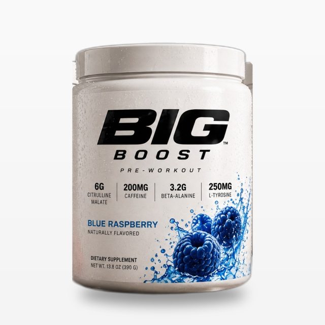 BIG Boost Pre-Workout – Blue Raspberry