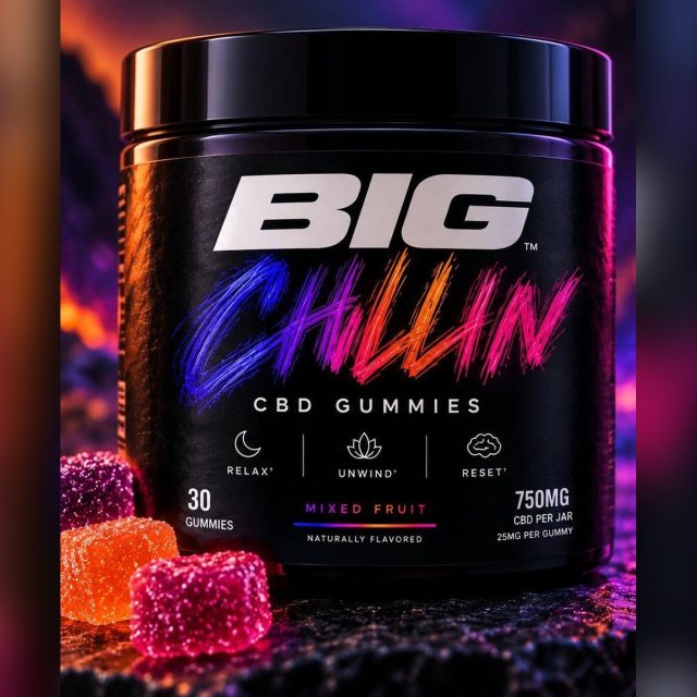 BIG Chillin CBD Gummies – Mixed Fruit